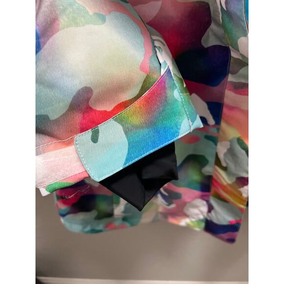 Vibrant Multicolor Women's Ski Jacket - Picture 3 of 12